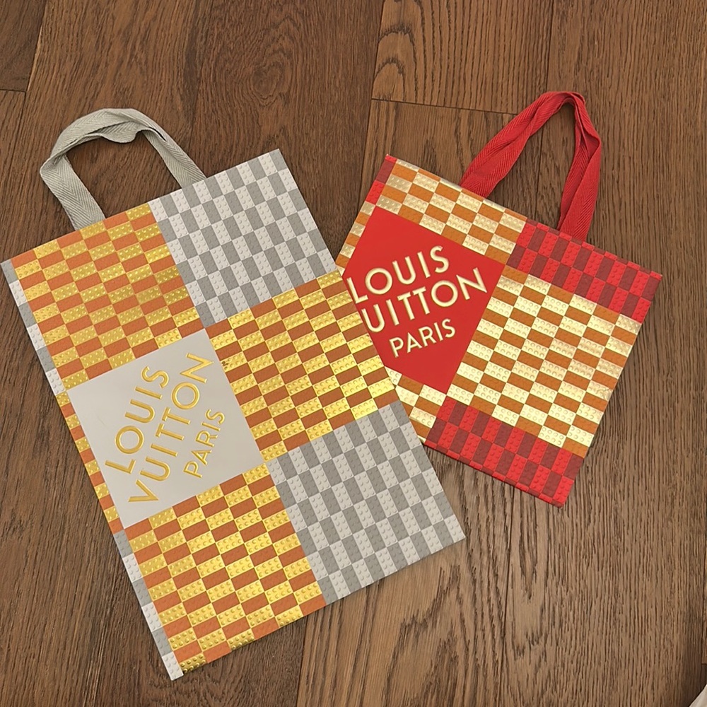 Louis Vuitton shopping bag